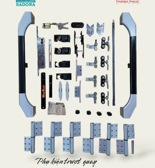 Phụ kiện dành cho cửa trượt quay thương hiệu DOSICO